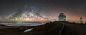 Jasná noc nad observatoří Gemini North